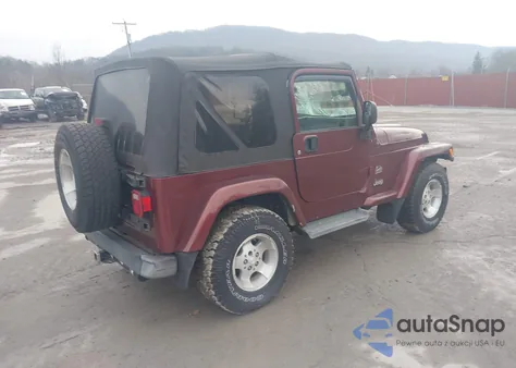 2003 Jeep Wrangler Sahara z USA, uszkodzony, nr VIN 1J4FA59SX3P326841